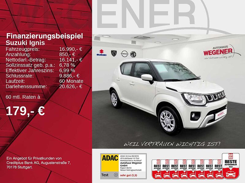 Suzuki Ignis CLUB | HYBRID | KLIMA | ASISSTENSSYTEME