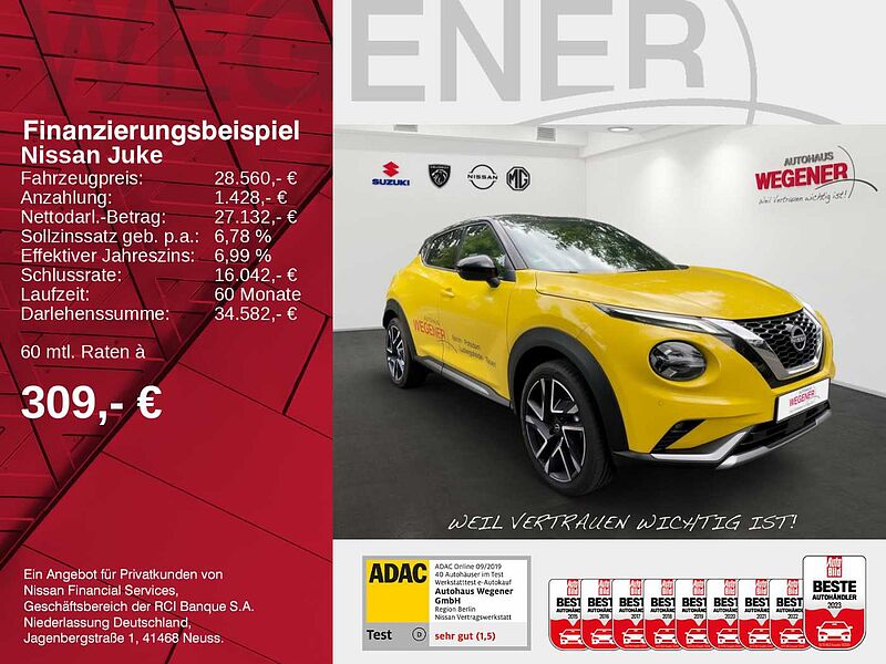 Nissan Juke 1.0 DIG-T 114 PS 6MT