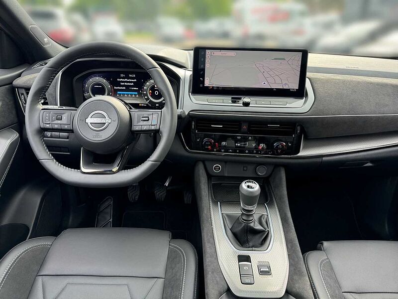 Nissan Qashqai 1.3 DIG-T MHEV  20'LM-Felgen Carplay Google-Automotiove  Alcantara/ Ledersitze s