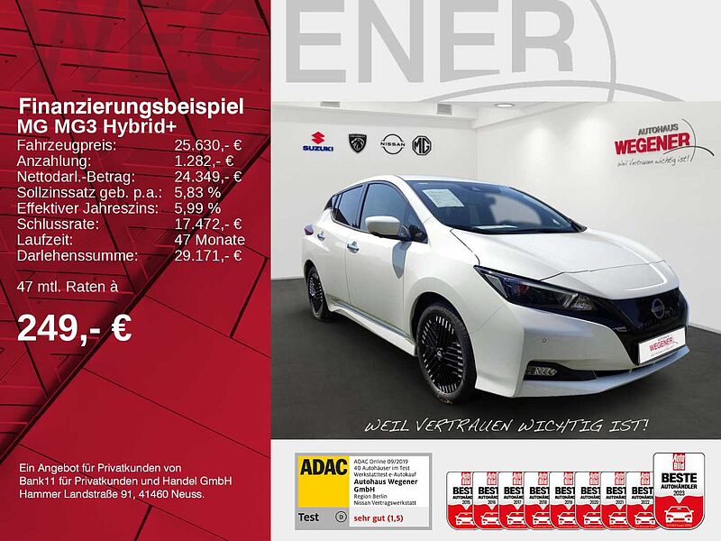 MG MG3 Hybrid+ Luxury|inkl Überf|LED|360|BSM|CarPla