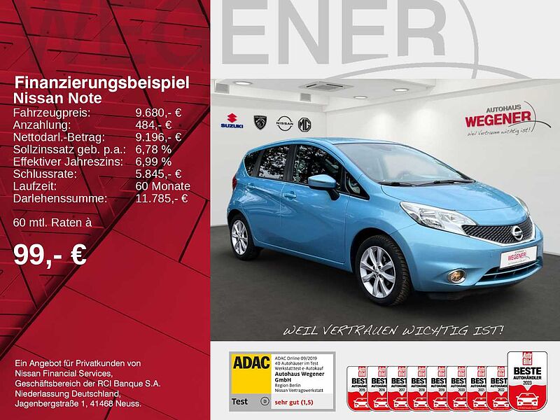 Nissan Note DIG-S 1.2 ACENTA ALLWETTERREIFEN