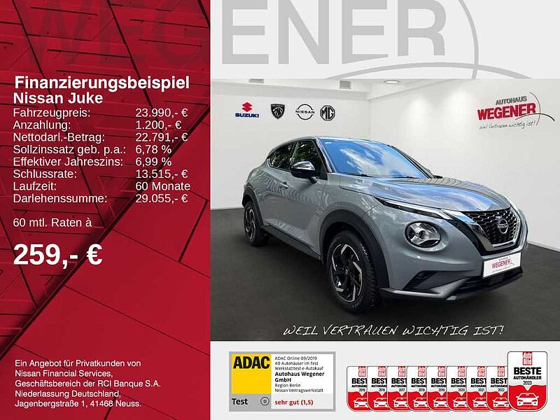 Nissan Juke N-CONNECTA | KLIMAAUTOMATIK | KAMERA | CARPLAY