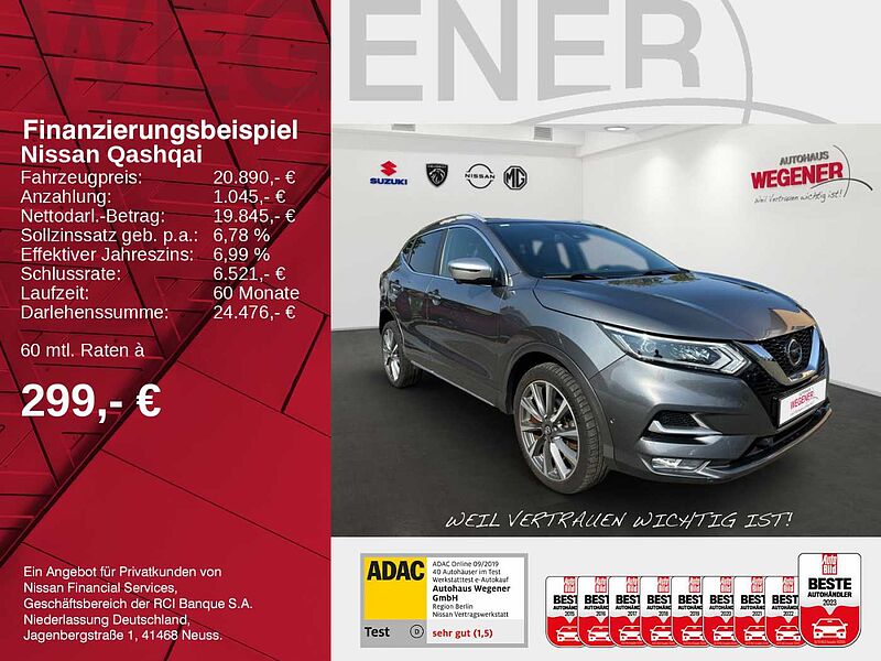 Nissan Qashqai 1.7 dCi Xtron 4x4 KAMERA LEDER NAVI LED