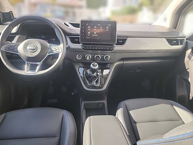 Nissan Townstar KOMBI L1 DIG-T 130 6MT TEKNA Carplay  Einpark-Assistent Getönte Scheiben Sitzhei