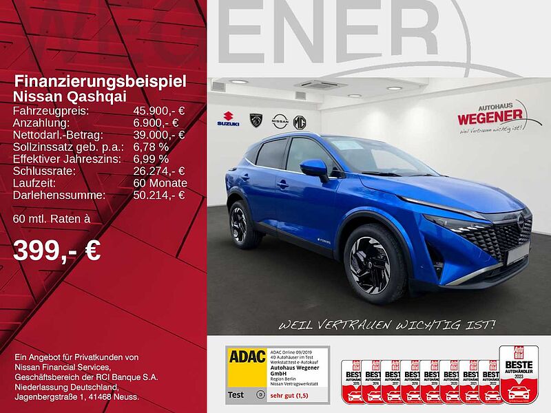 Nissan Qashqai MY24 1.5 VC-T e-POWER*Navi*SHZ*360°