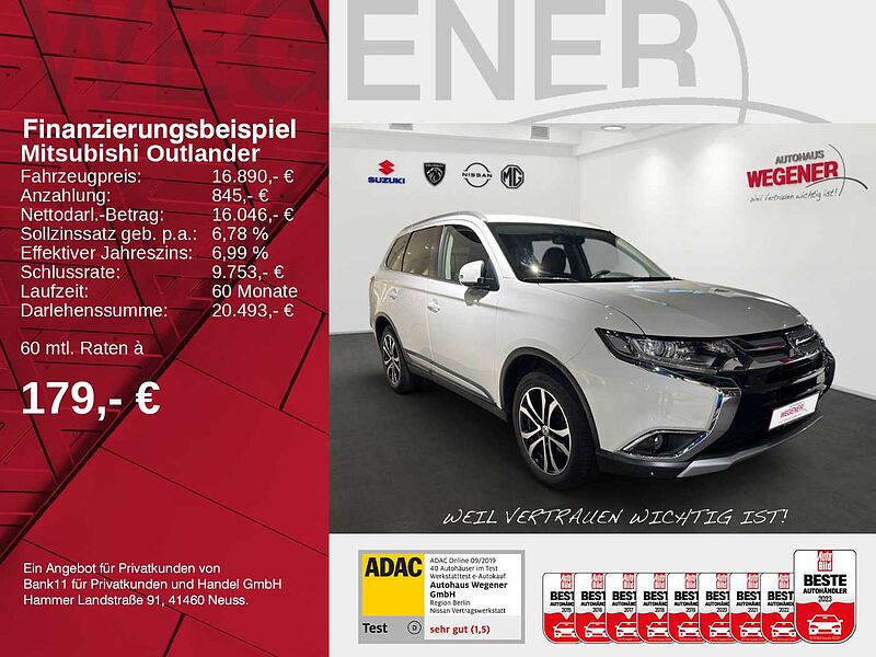 Mitsubishi Outlander EDITION+KLIMAAUTOMATIK+KAMERA+SHZ