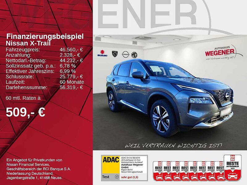 Nissan X-Trail TEKNA e-POWER PGD ProPilot 4xSH 360° AVM