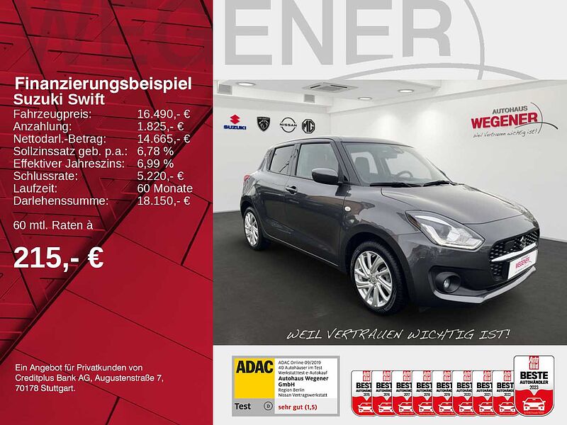 Suzuki Swift COMFORT AT WENIG KM KAMERA SITHEIZUNG LED